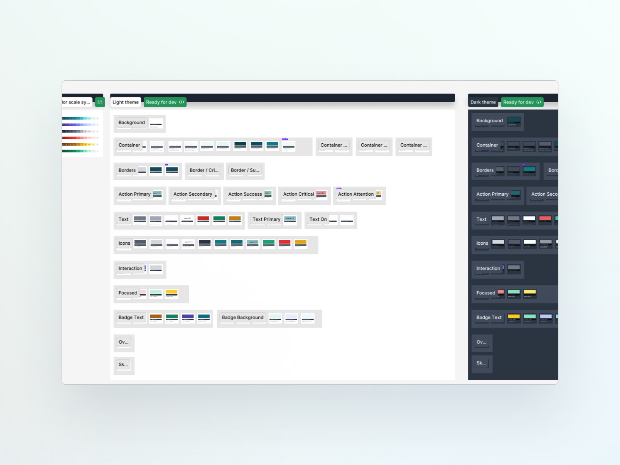 Design System Colors - Product Design