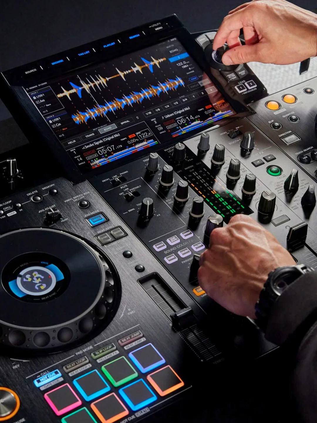 The Pioneer XDJ-RX3 all-in-one DJ system