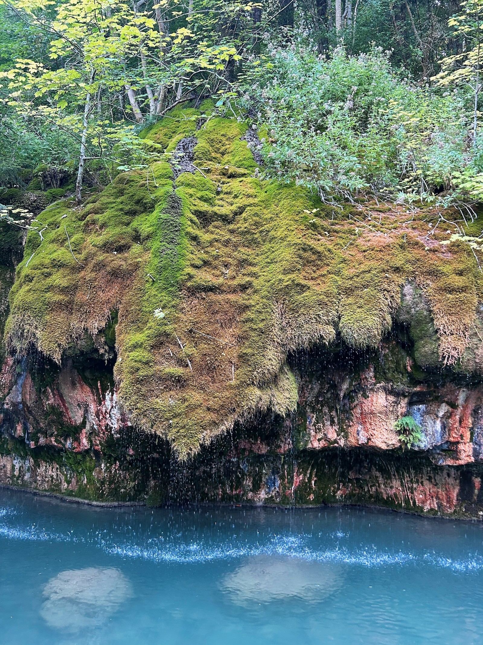 The Kallektuff Spring on Route 3 of the Mullerthal Trail.