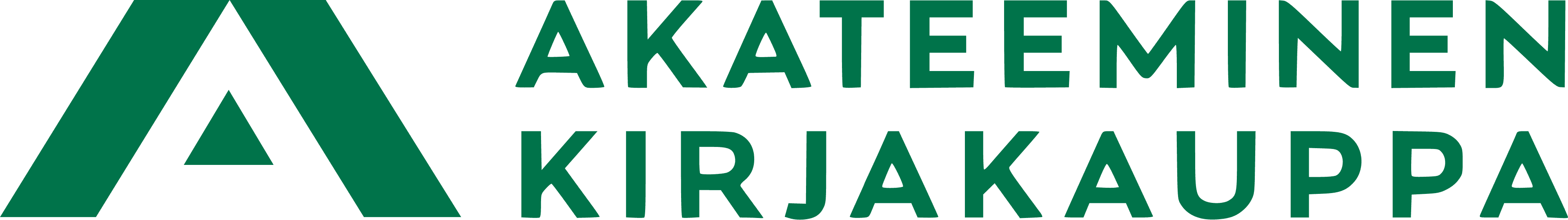 Aketeeminen kirjakauppa logo