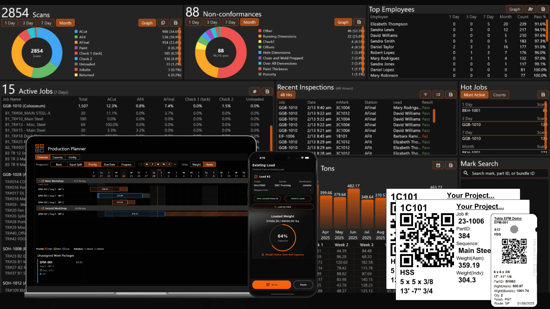 SteelCoded Steel Tracking Software