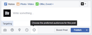 Facebook Organic Targeting Help