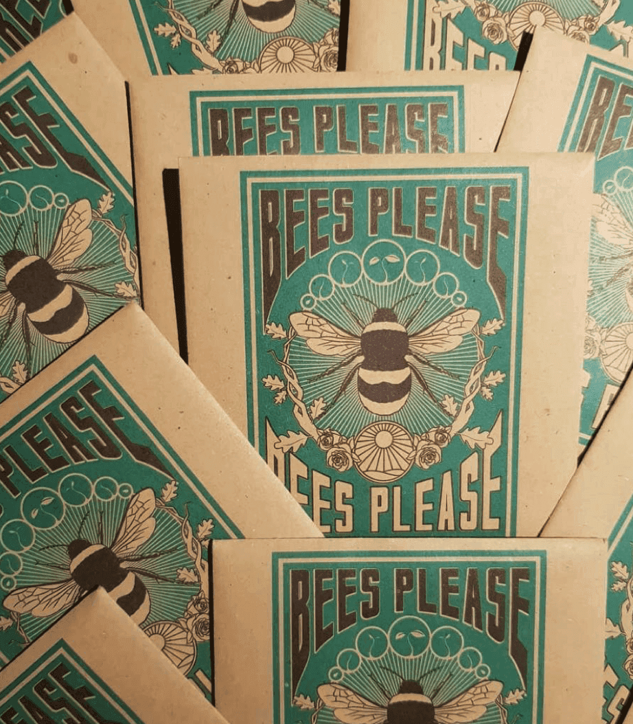 lots of bees please envelopes
