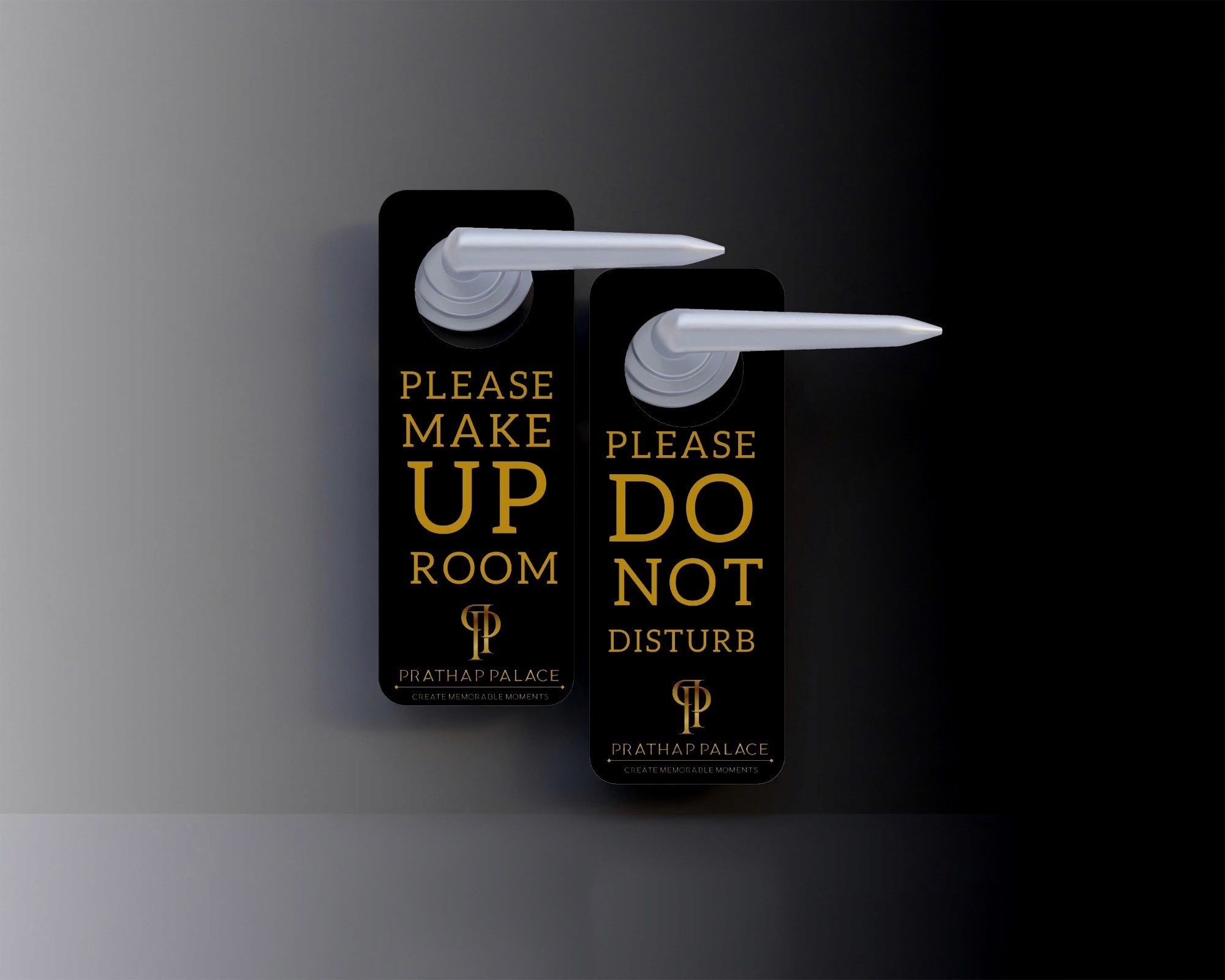 door hanger card 