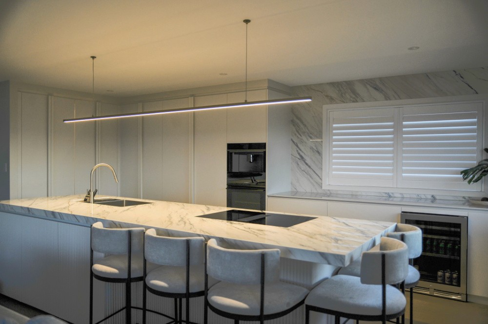 A completely modern renovated kitchen East Auckland, Maraetai