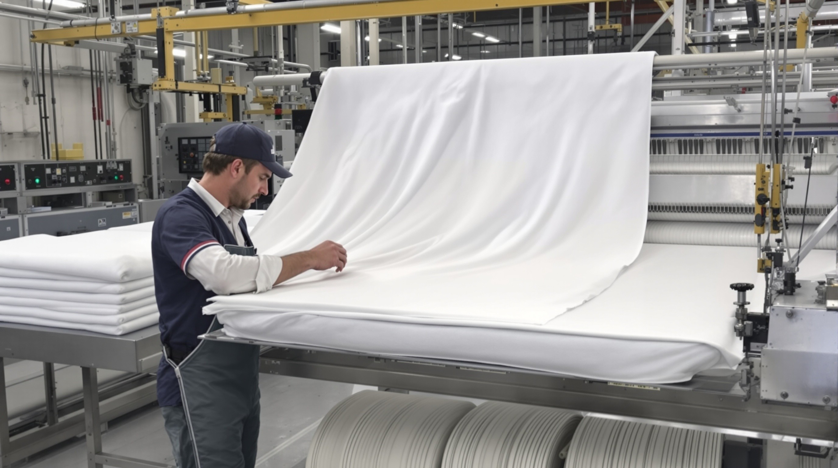 Cotton products making picture