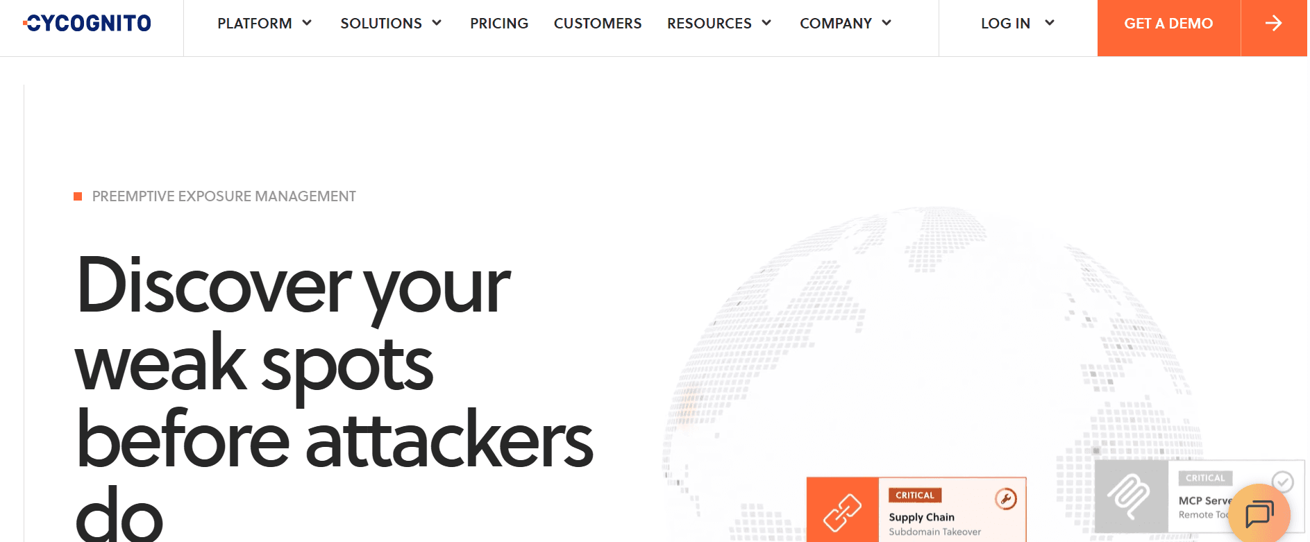 CyCognito Homepage