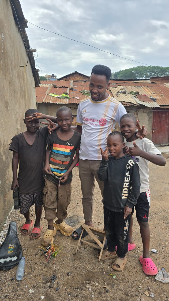 Healthcare worker caring for a child