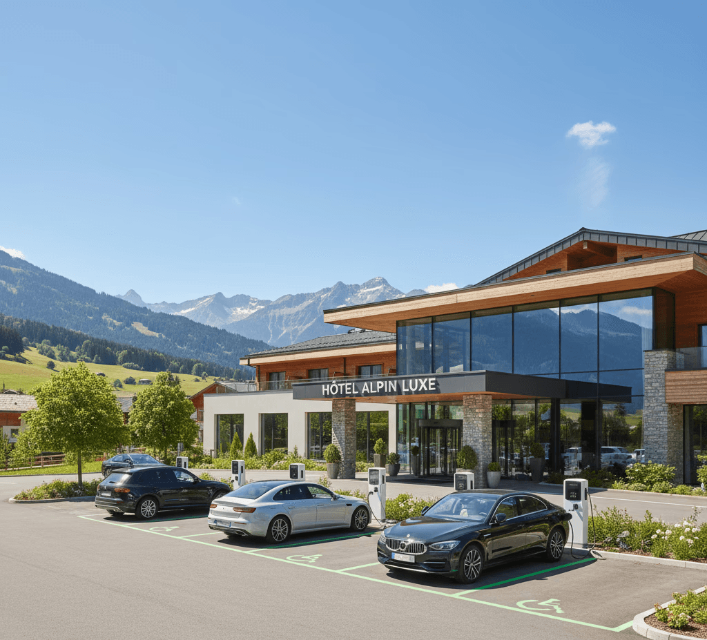 man standing behind flat screen computer monitor