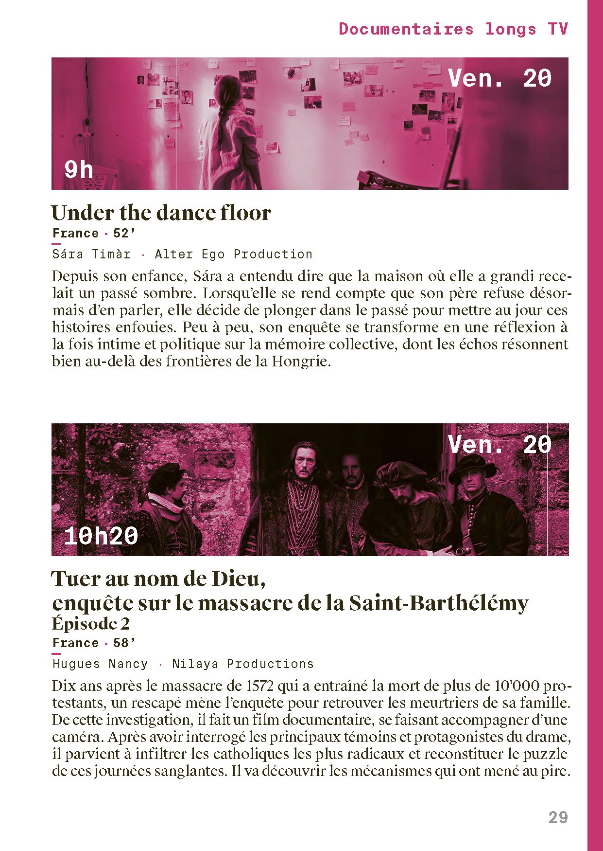 Programme Prix Farel 2026 — page 33