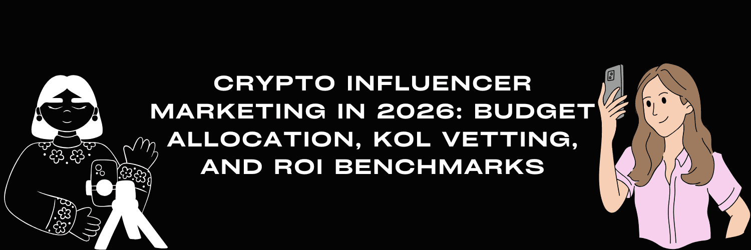 Crypto Influencer Marketing in 2026: Budget Allocation, KOL Vetting, and ROI Benchmarks