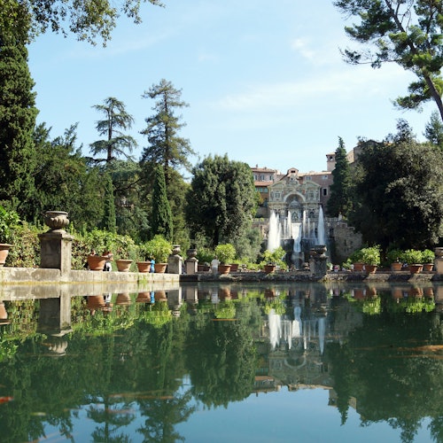 Billet d'entrée pour la Villa D'Este à Tivoli