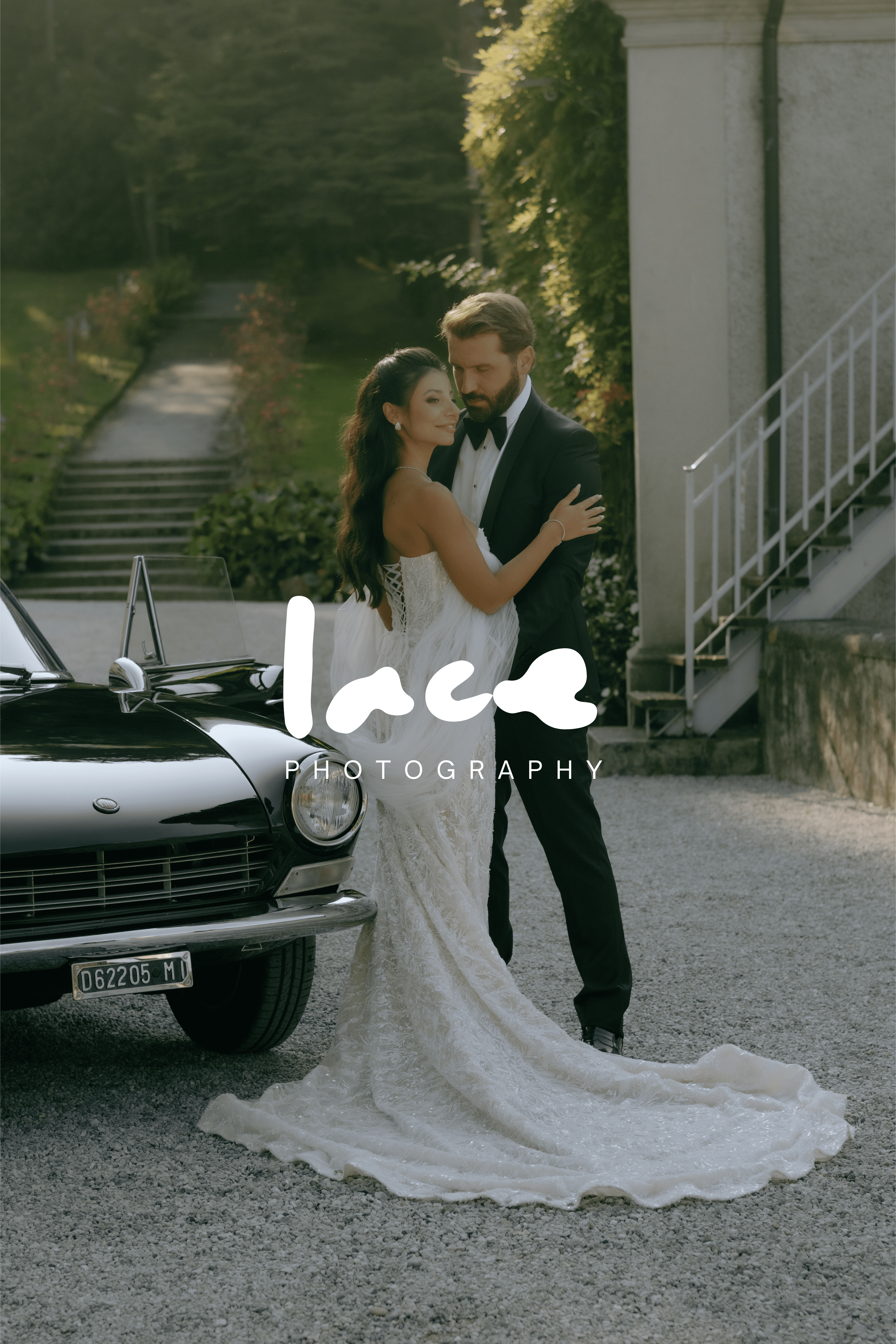 Artistic black and white portrait of a woman with flowing hair