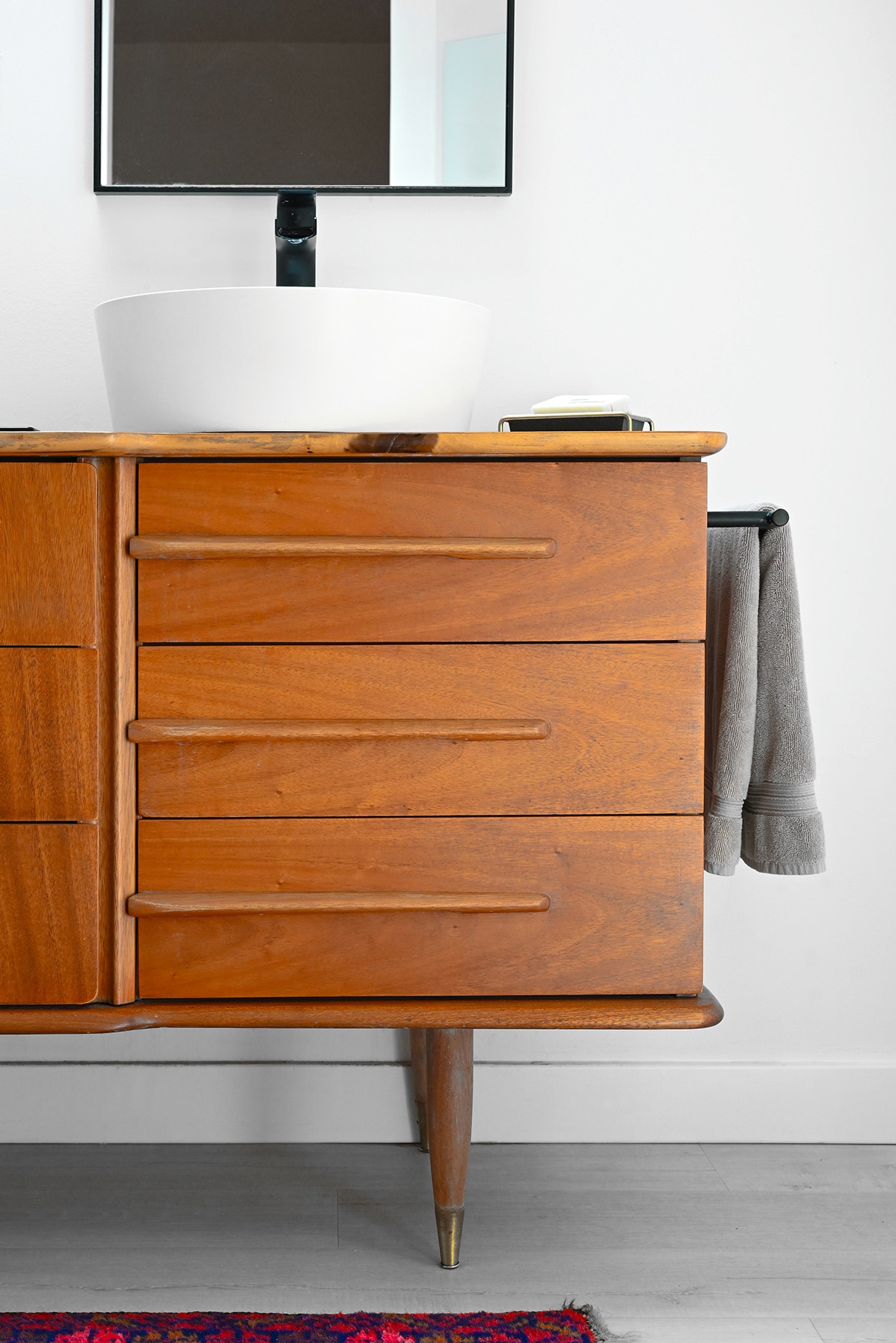 Mid-century bath furniture