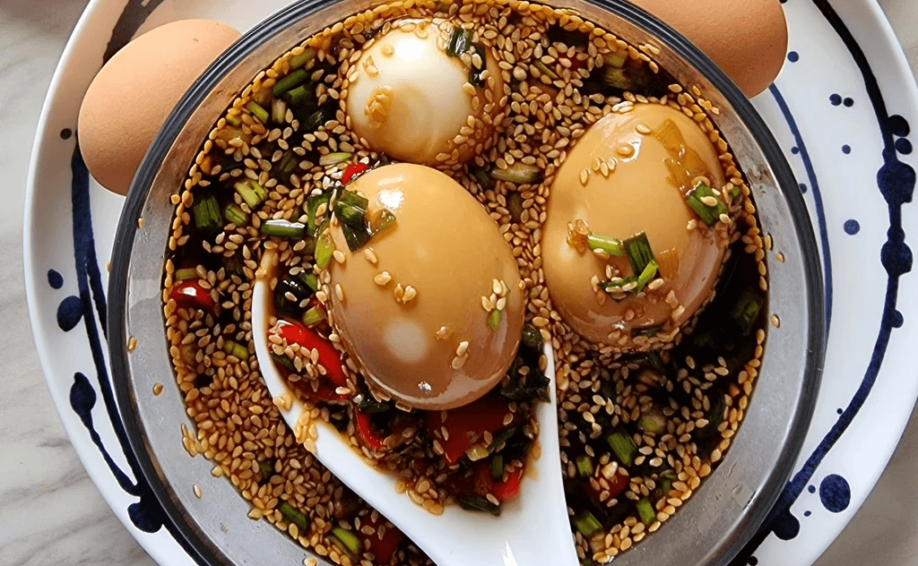 마약 계란 — 한국어로 직역하면 "drug eggs"입니다,