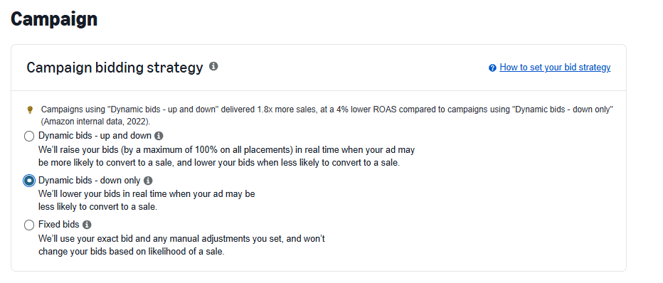 Amazon PPC Bidding Strategies