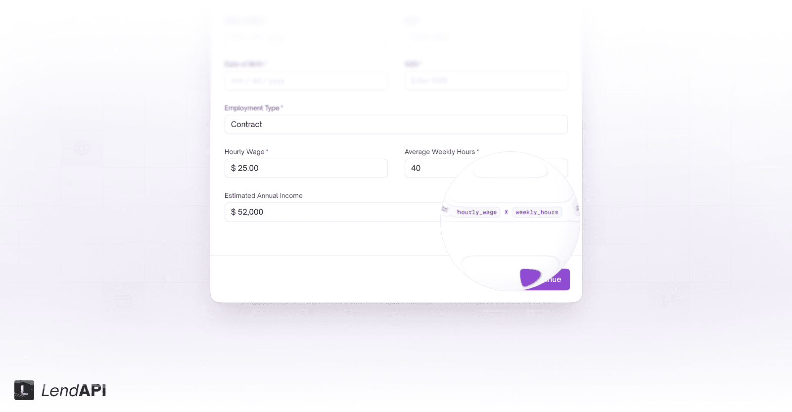 Loan Originations System Update: Real Time Field Calculation