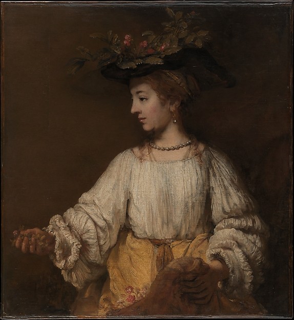 Rembrandt, Flora, c. 1654