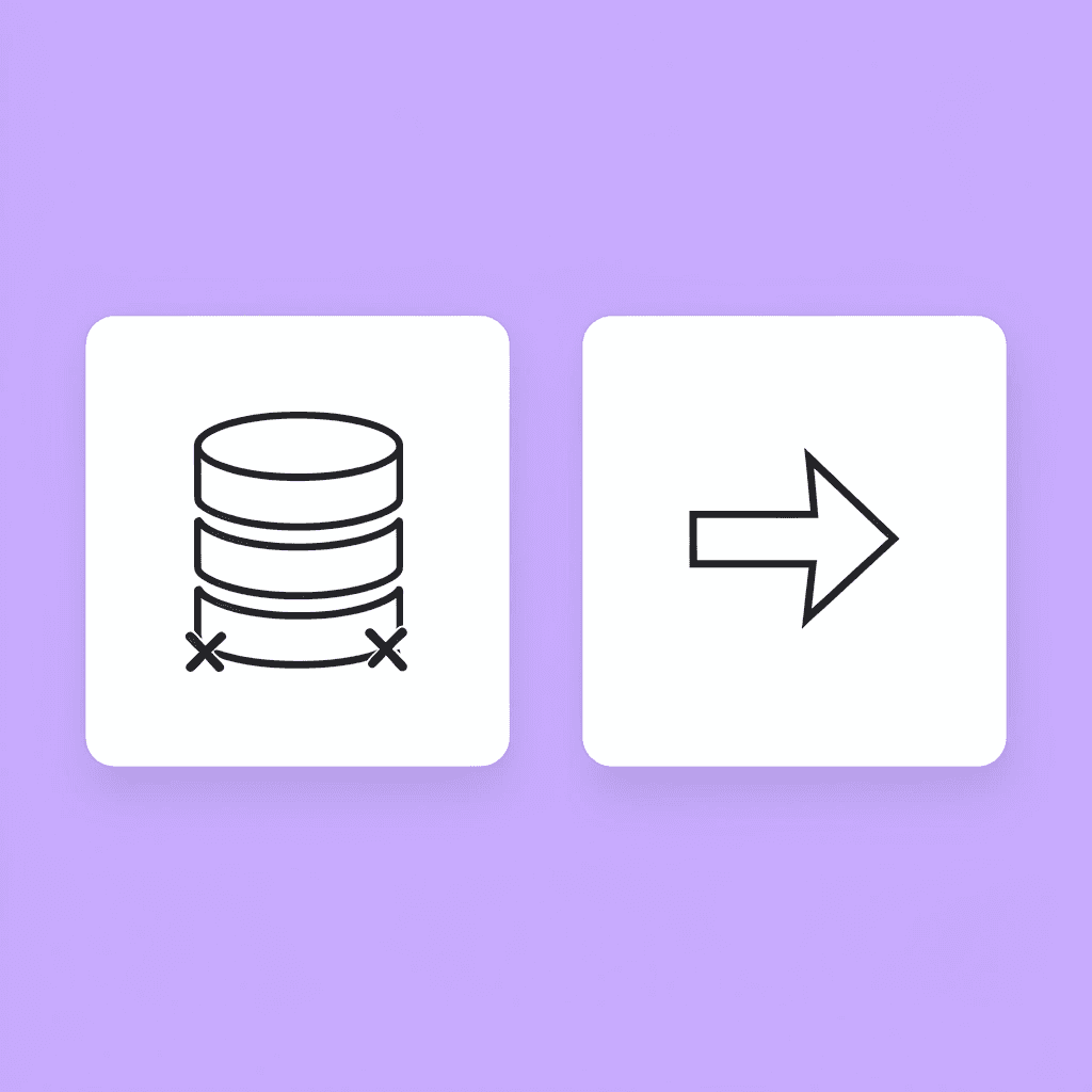  Before: scattered documents and data; After: organized actionable results