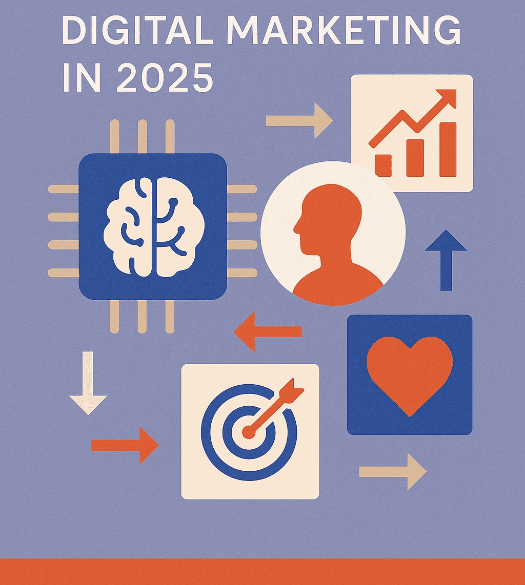 Discover how AI is revolutionizing digital marketing through hyper-personalization and predictive strategies — and how your brand can keep up in 2025.