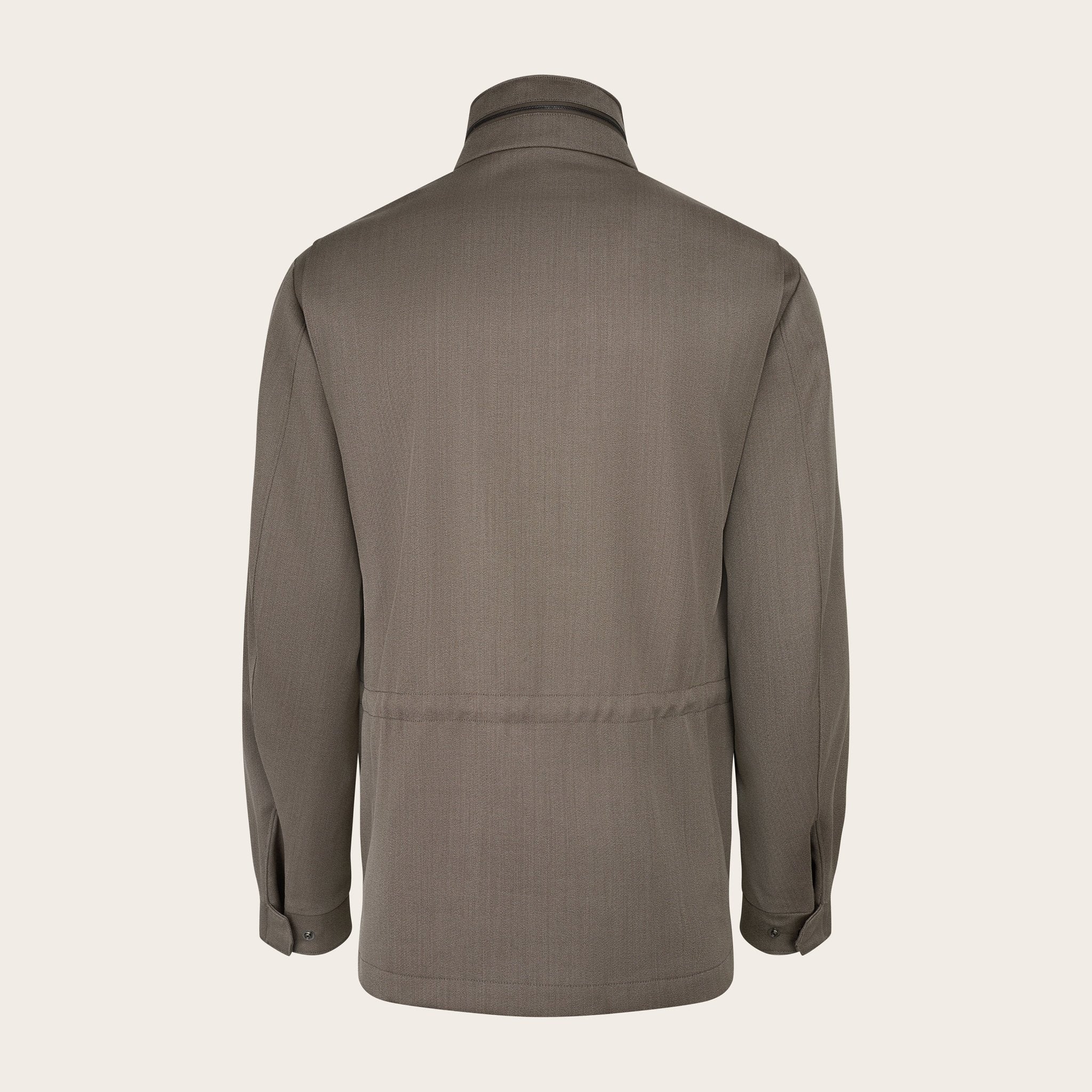 Adda River Taupe Field Jacket - Adda River
