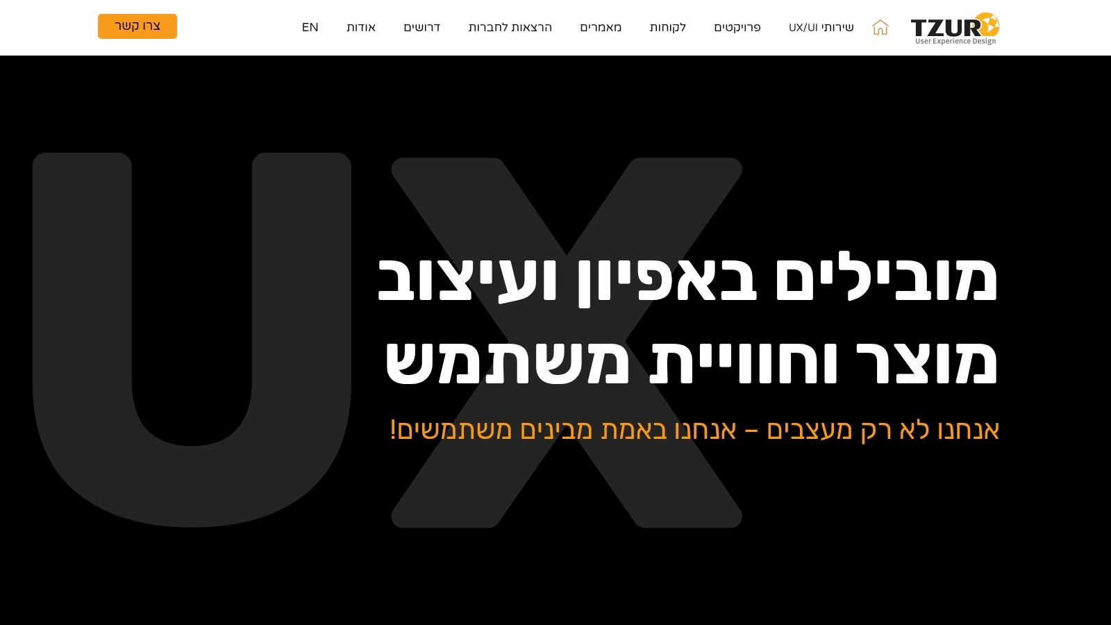 TZUR (UX/UI Design Agency)