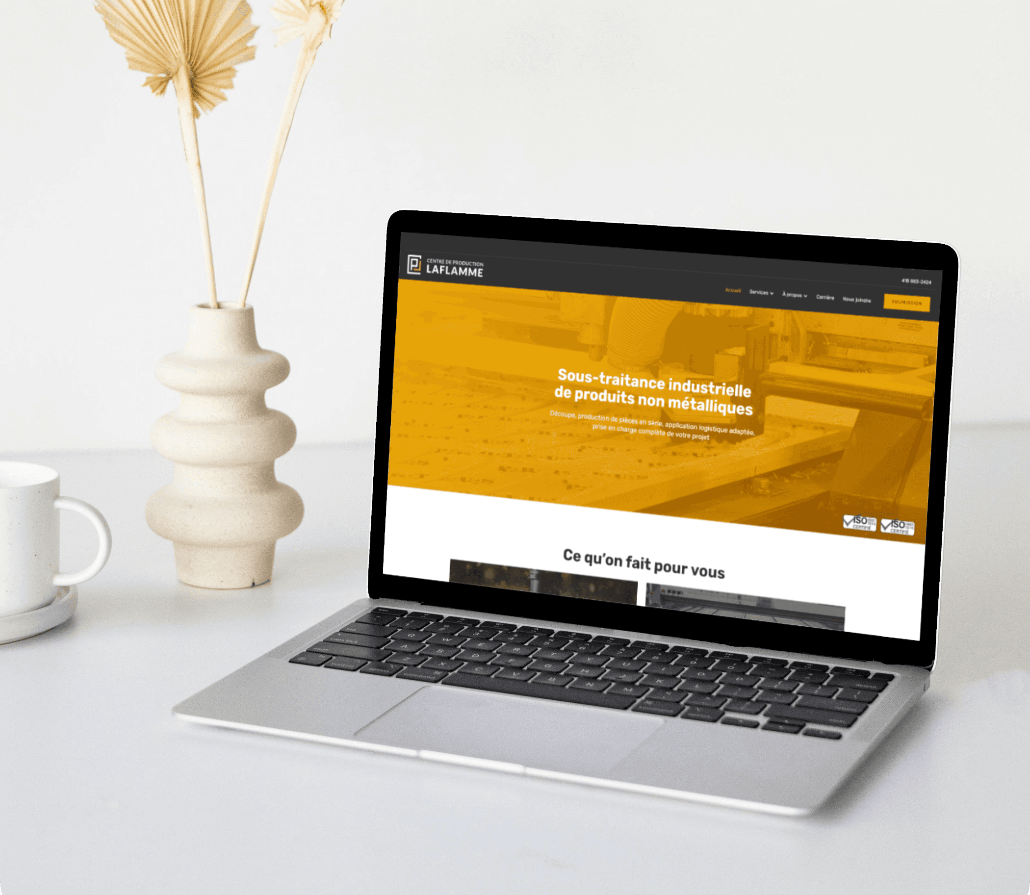 Conception web pour la PME Automatech Robotik