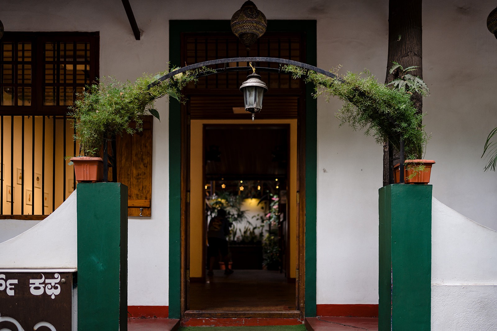 Art and decor inside DYU Art Cafe, one of the best eateries and art cafes in Koramangala