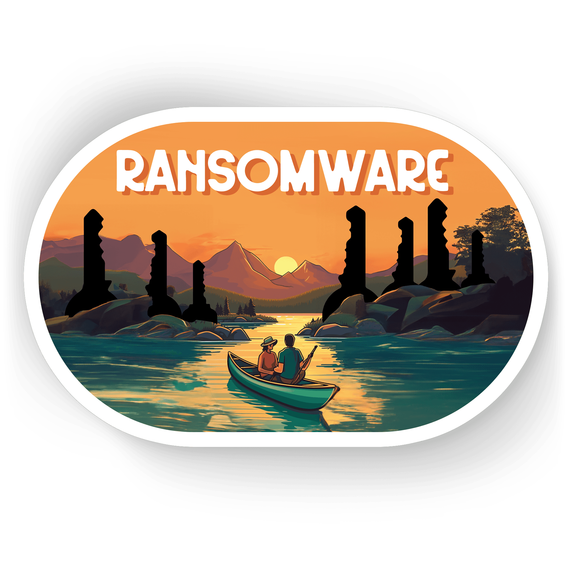 Ransomware Badge
