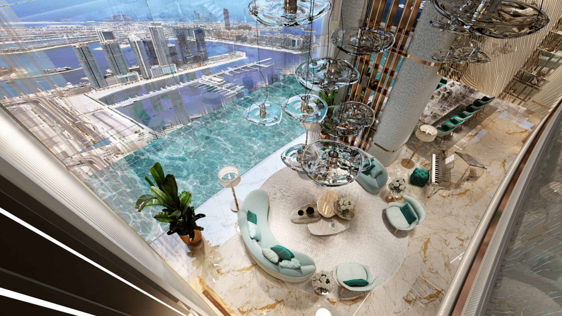 DAMAC-Bay by Cavalli in Dubai Harbour Interior