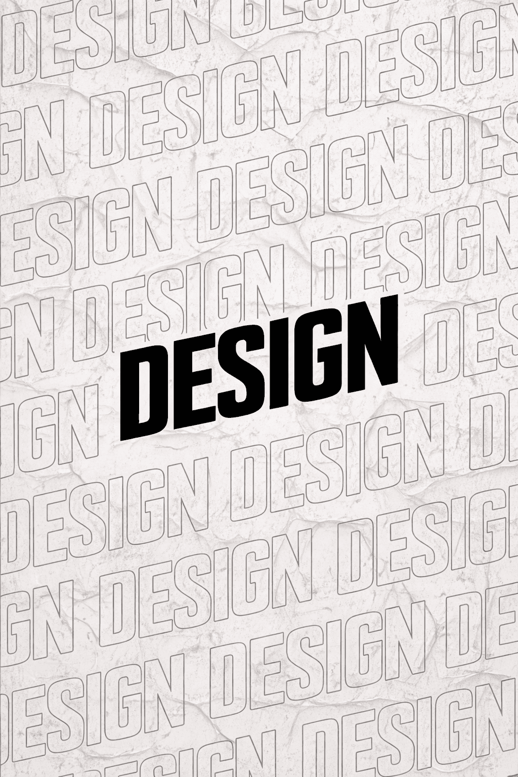 Modern abstract B&W composition