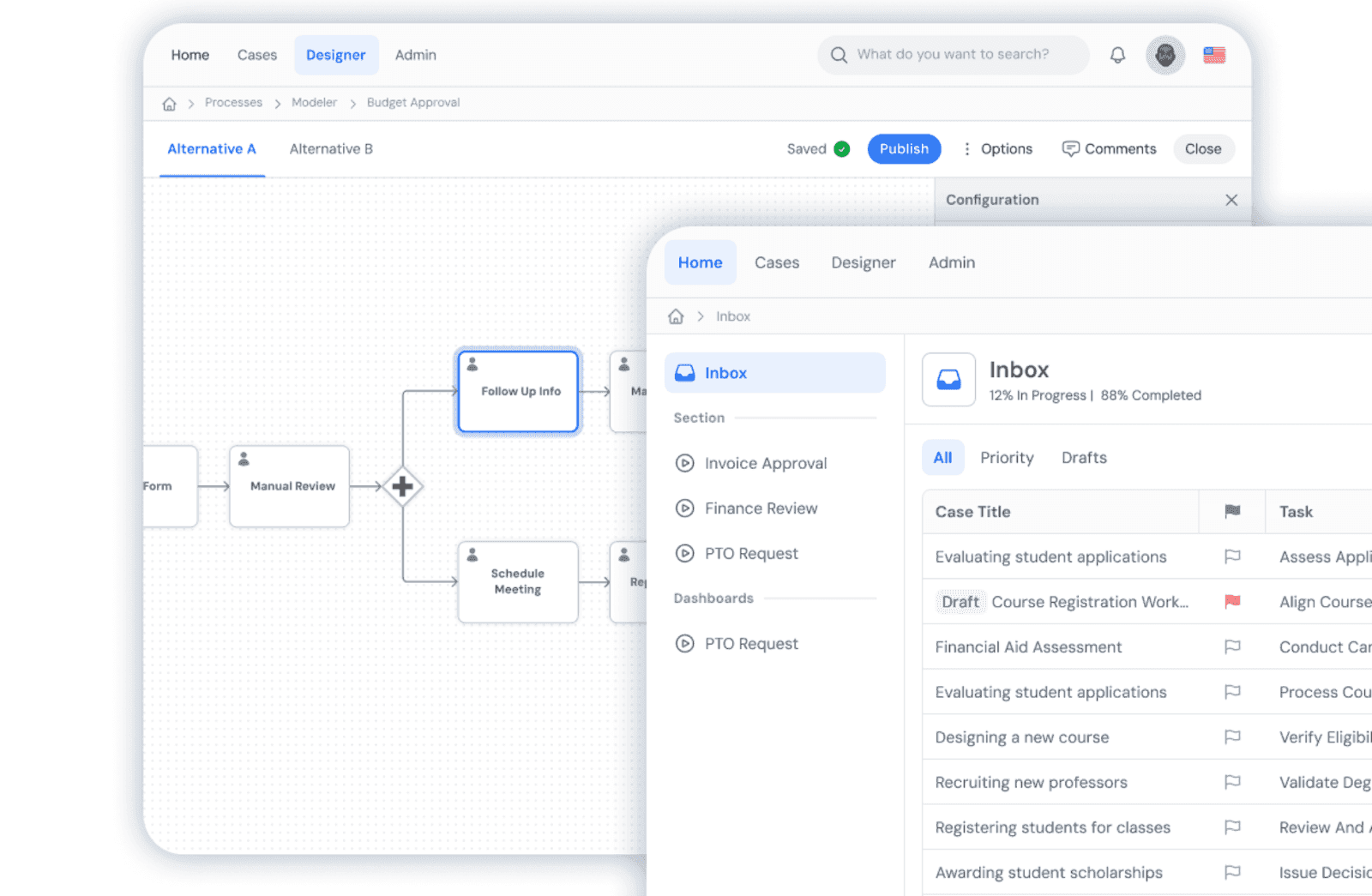Design your automated workflow on Processmaker