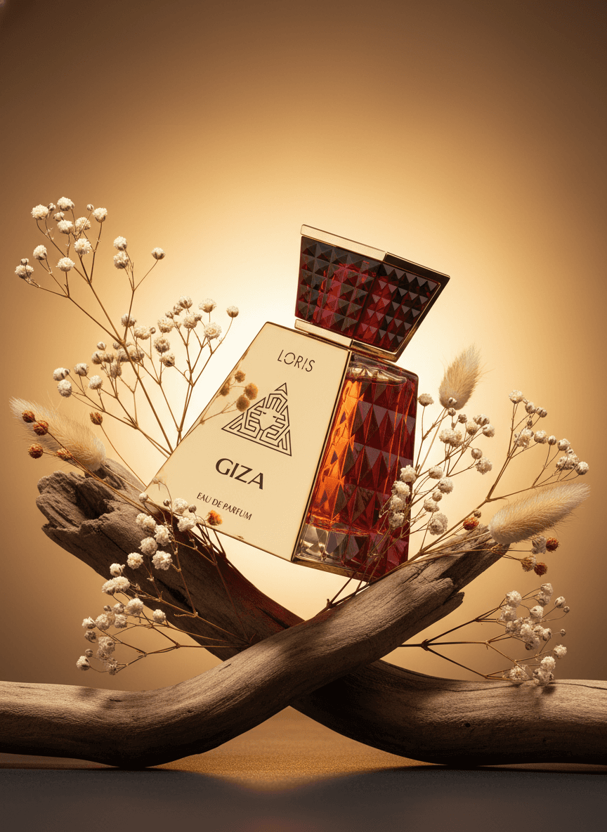 A fleet of delivery drones flying over a city skyline at dusk