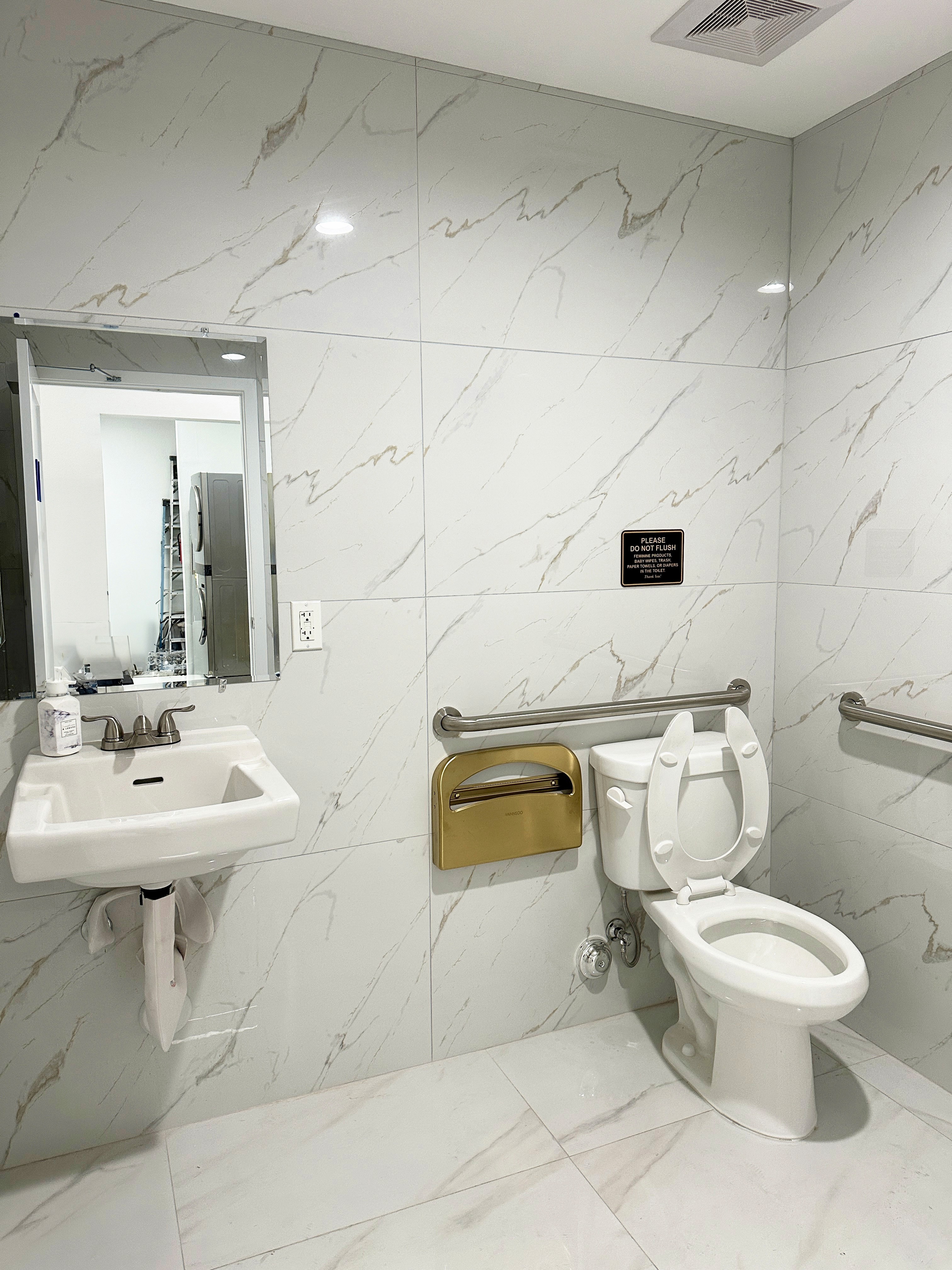 Custom tea shop counter and front service area – Karak Boba