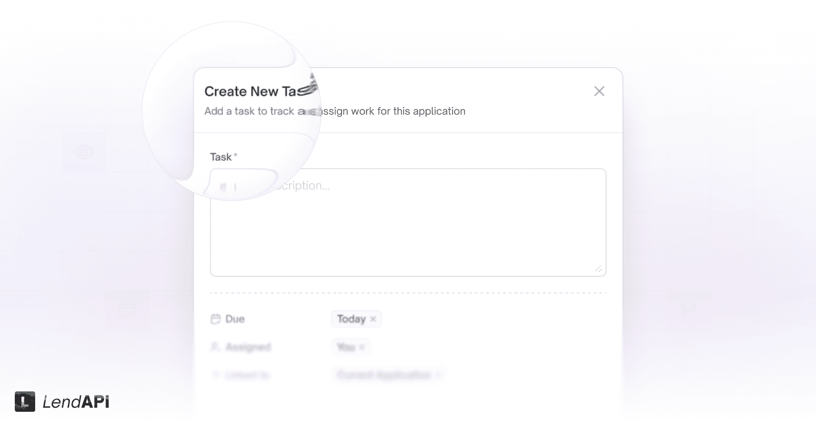 LendAPI Platform Update v3.1.5 - Task Manager