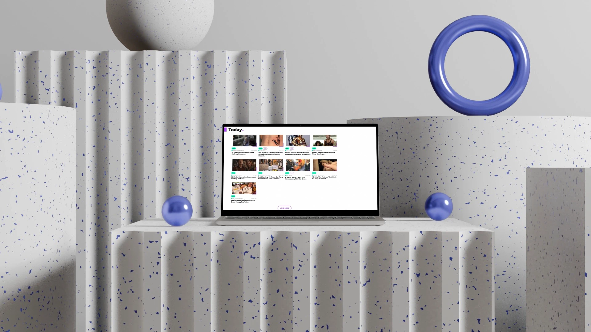 Responsive website UI built for Thunder Dungeon