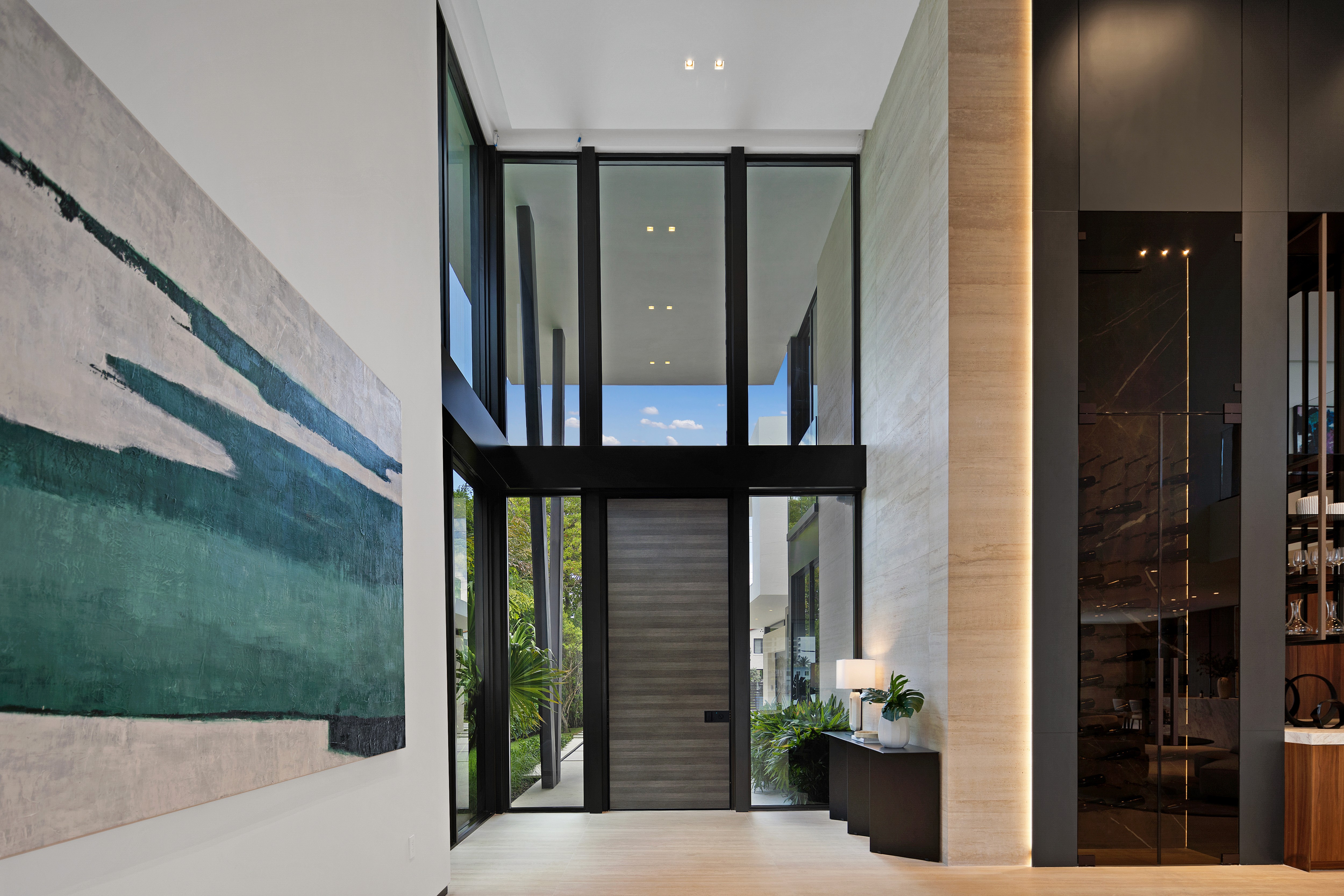 flat lay shot of spa amenities by the bathtub