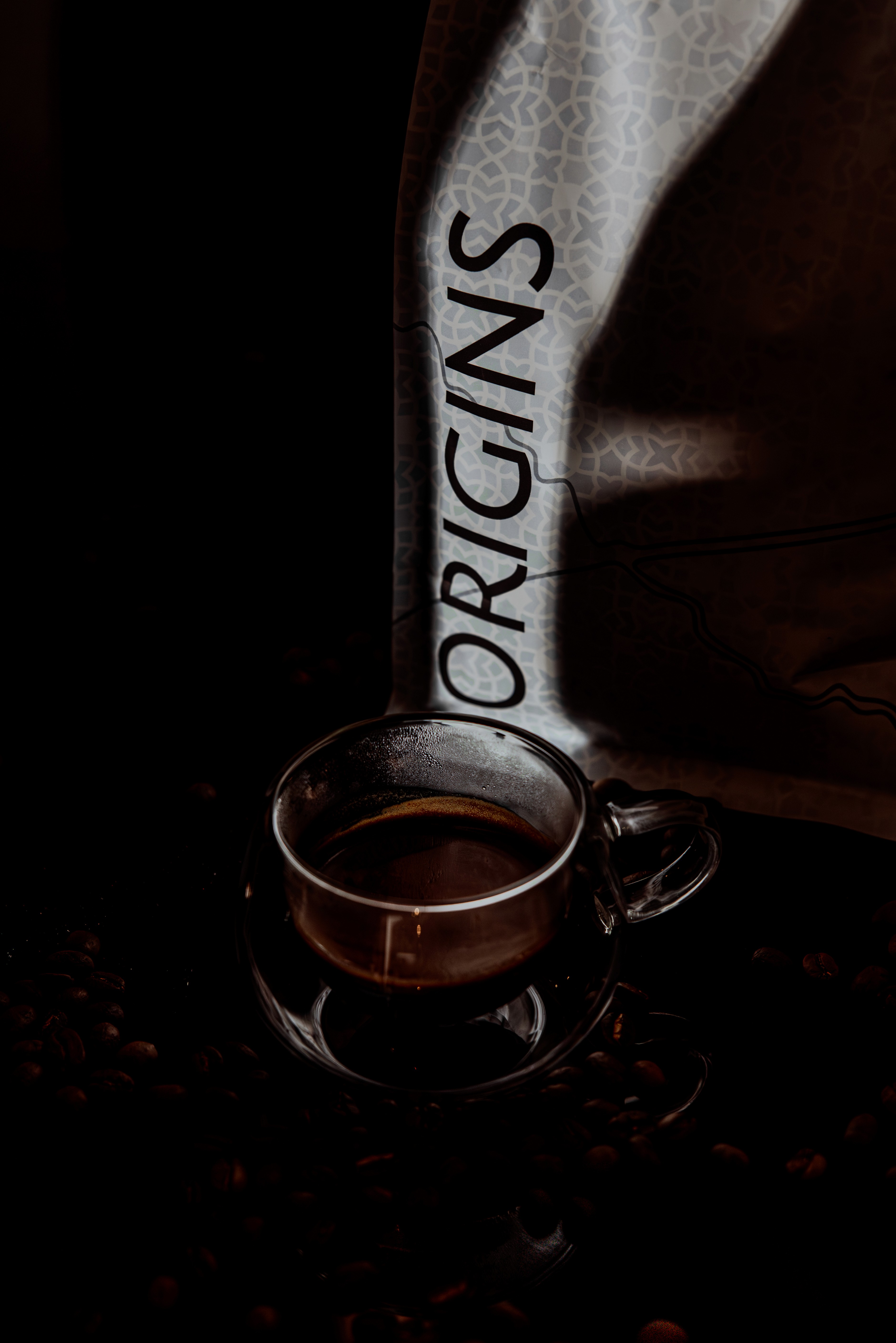 a white shelf with objects on it