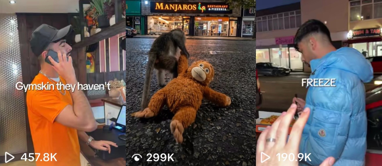 Tiktok videos with thousands of views