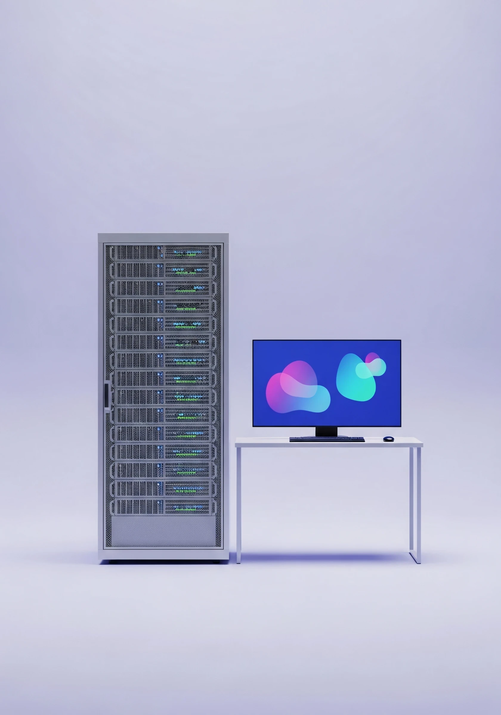 Modern workspace setup-Yagi studio-Creation site web