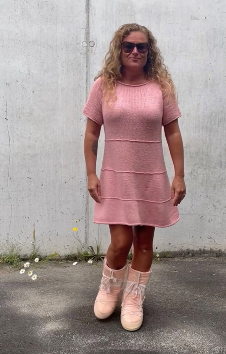 Sophie dress knitting pattern, photo 2