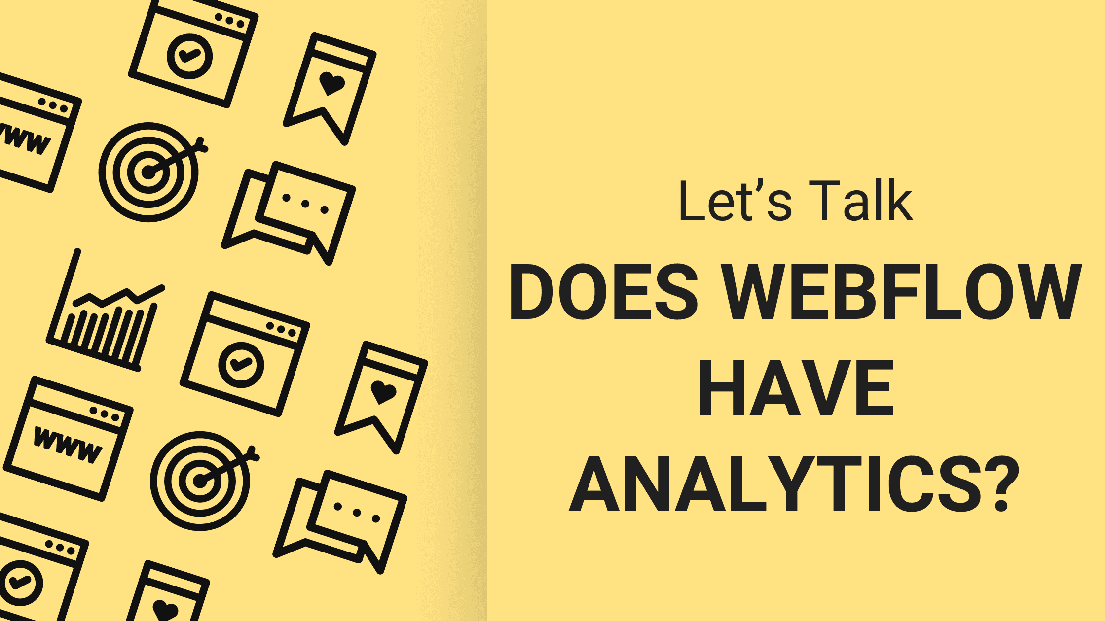 Does webflow have analytics?