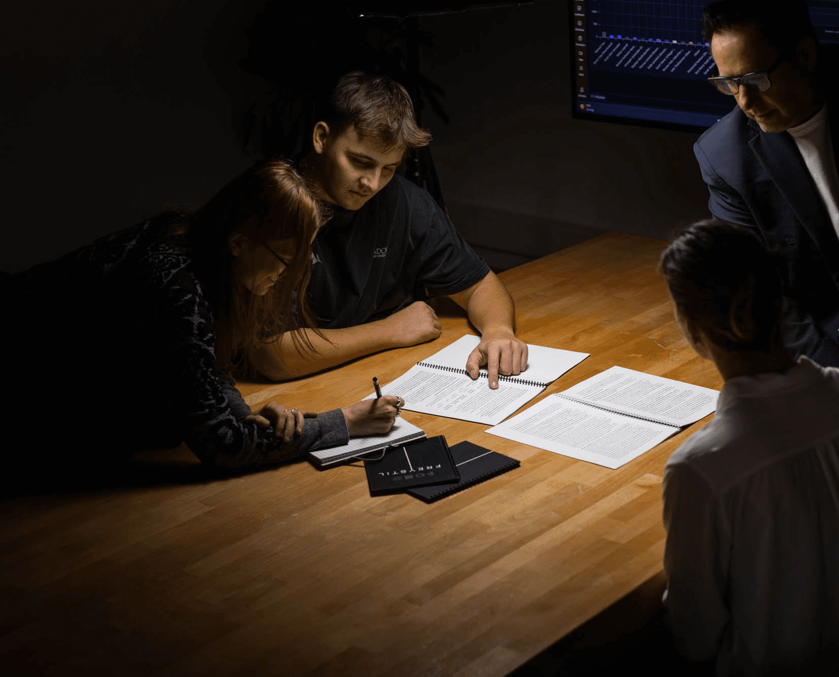 Team bei der Strategie- und Kampagnenplanung