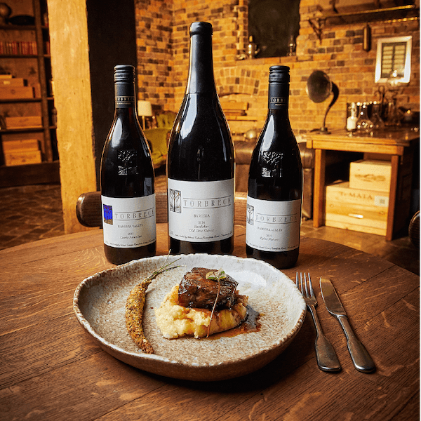 Someone checking items off of a check list