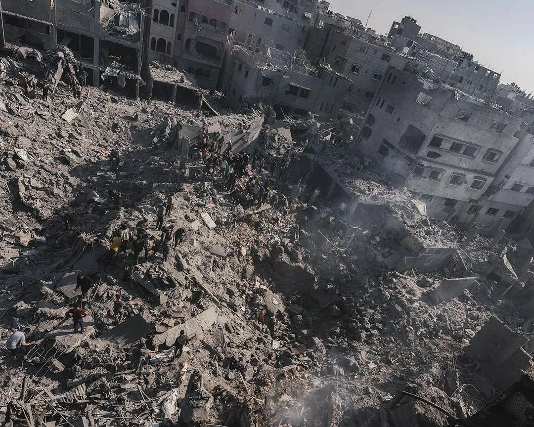 The Israel-Palestine conflict leaves Gaza in rubbles and human rights in question. 