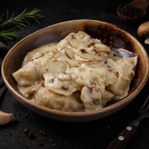 pasta in white ceramic bowl