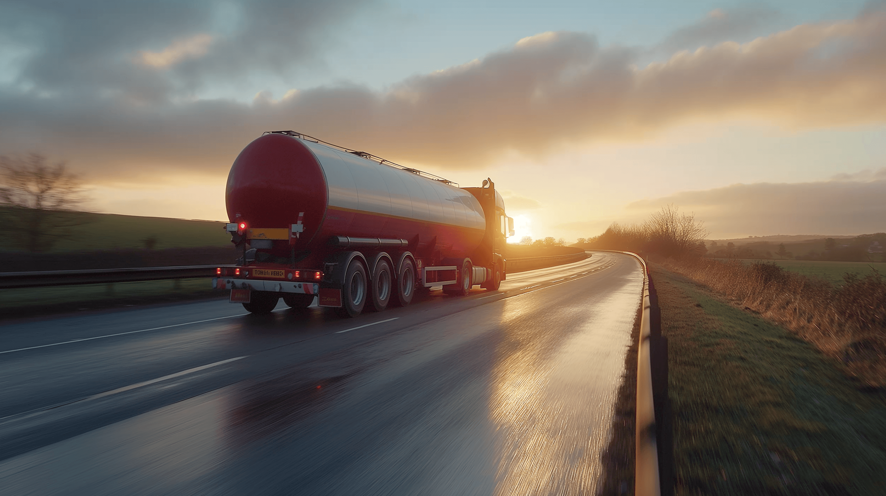Image of a fuel distribution truck