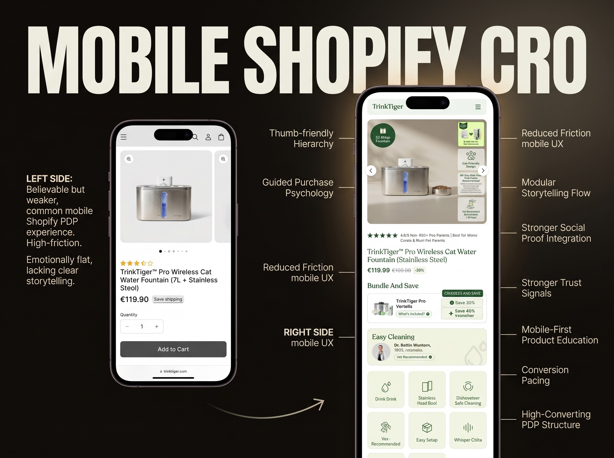 Shopify Supplement Brand CRO & UX Redesign Case Study