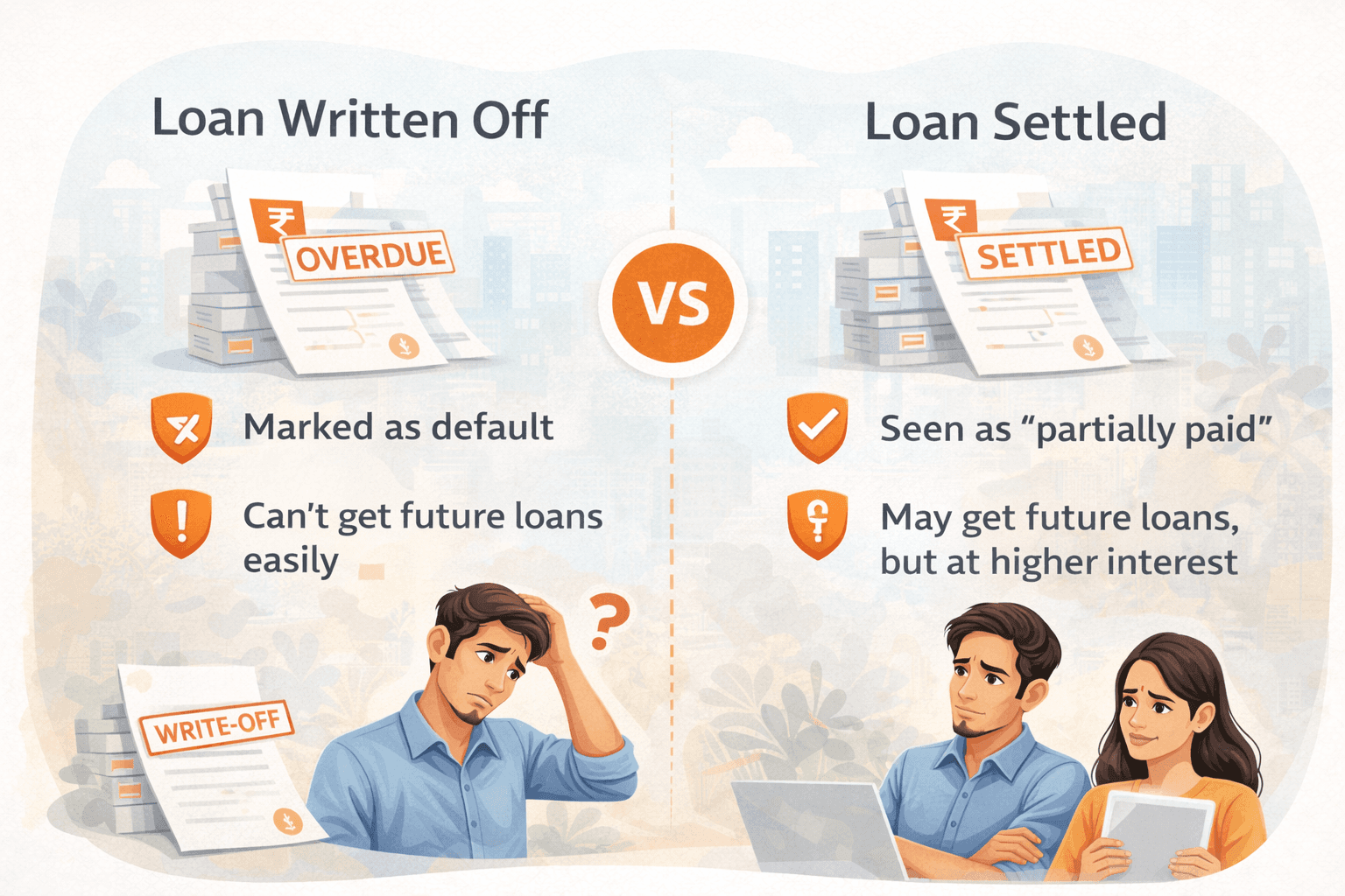 Loan Written Off vs Settled - What’s the Difference for Borrowers?
