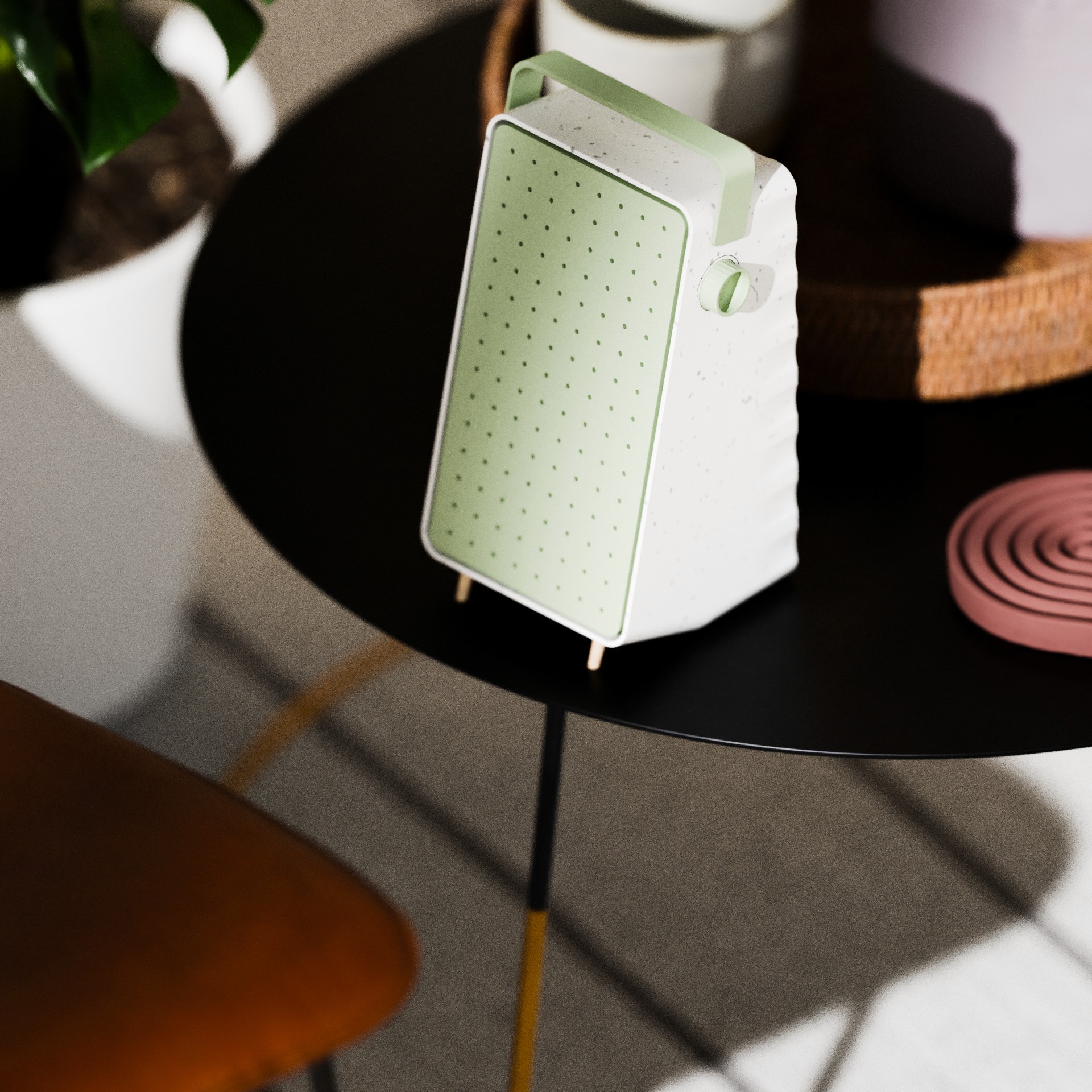 Set up even on small side tables